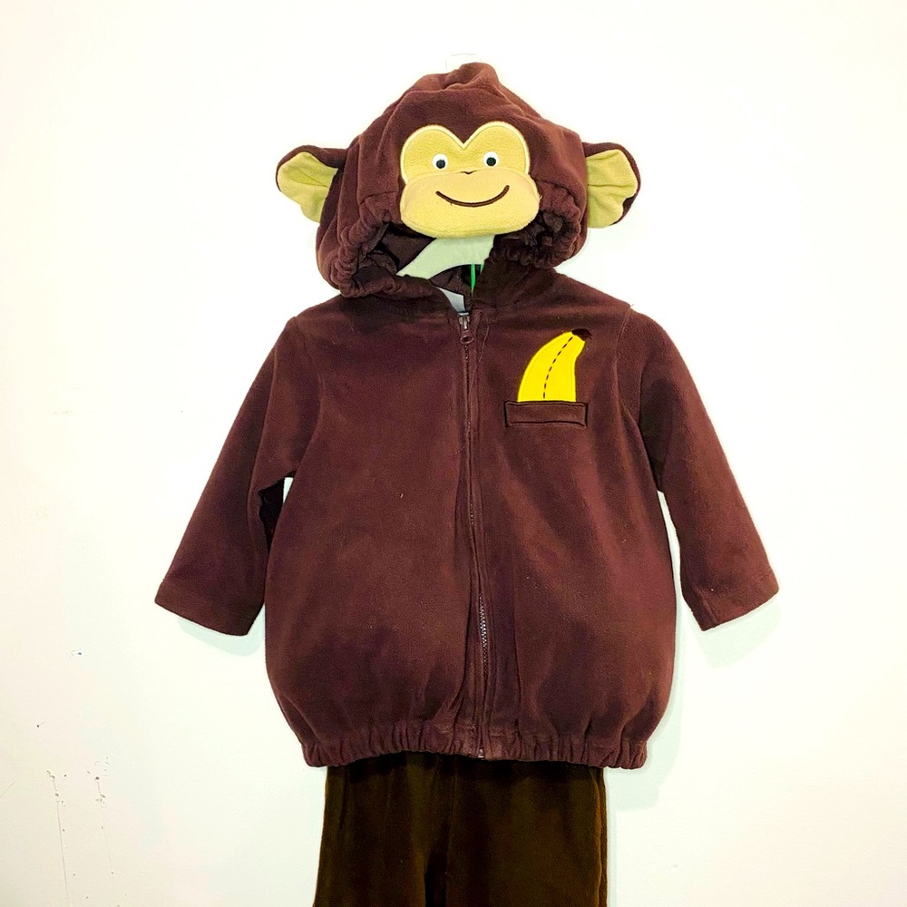 Carter’s Monkey 🐵 Fleece Costume Size 9m